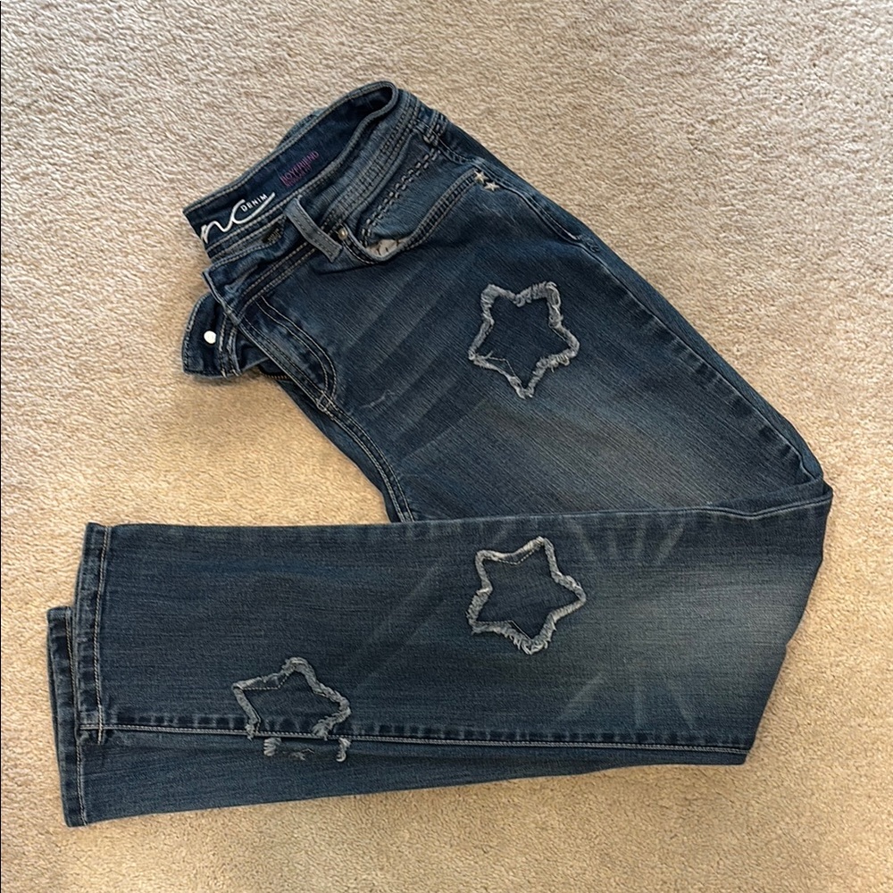 INC Dark Denim Star Jeans